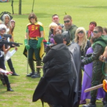 but seriously, they were about to fight for reals at ComicPalooza 2014