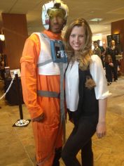 John the X-Wing Pilot and Adrian as Han Solo