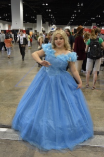 Cinderella Cosplay at Denver Comic Con 2015