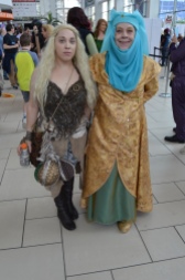 Daenerys Targaryen and Olenna Tyrell Cosplay at Denver Comic Con 2015