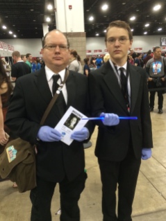 Two by Two, Hands of Blue Cosplay at Denver Comic Con 2015